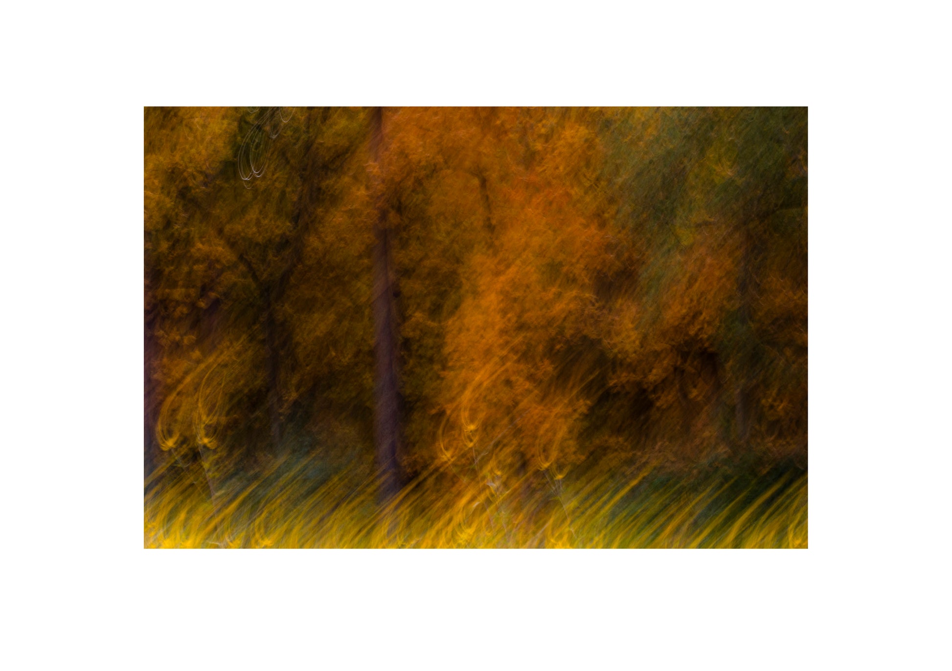 Herbstfarbig